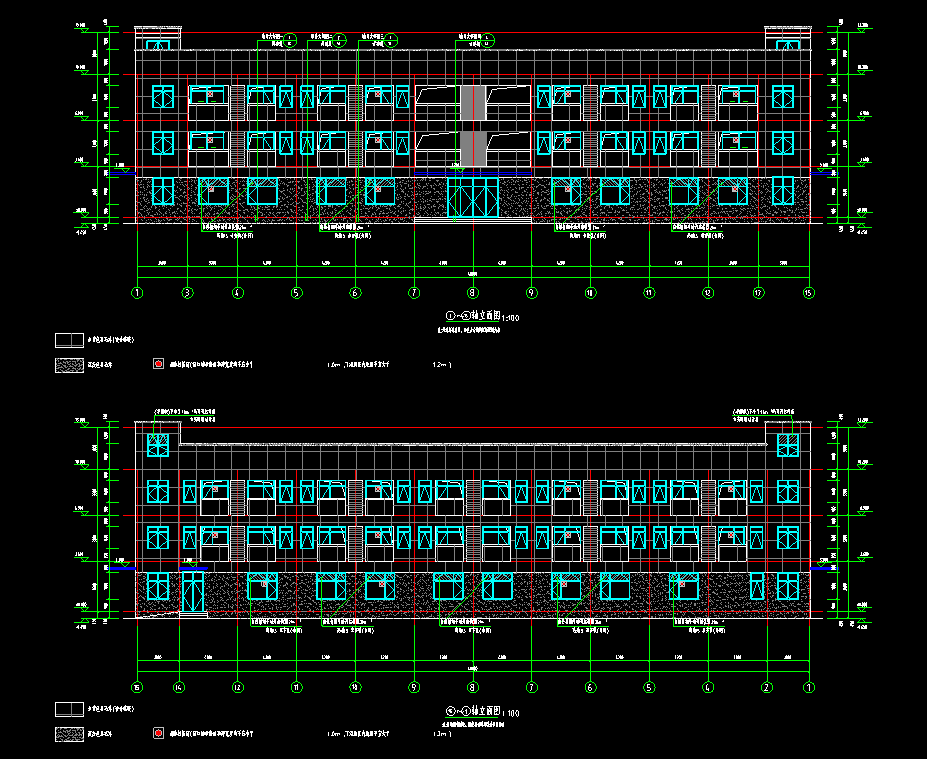 3层2682平方-某金属科技有限公司宿舍楼