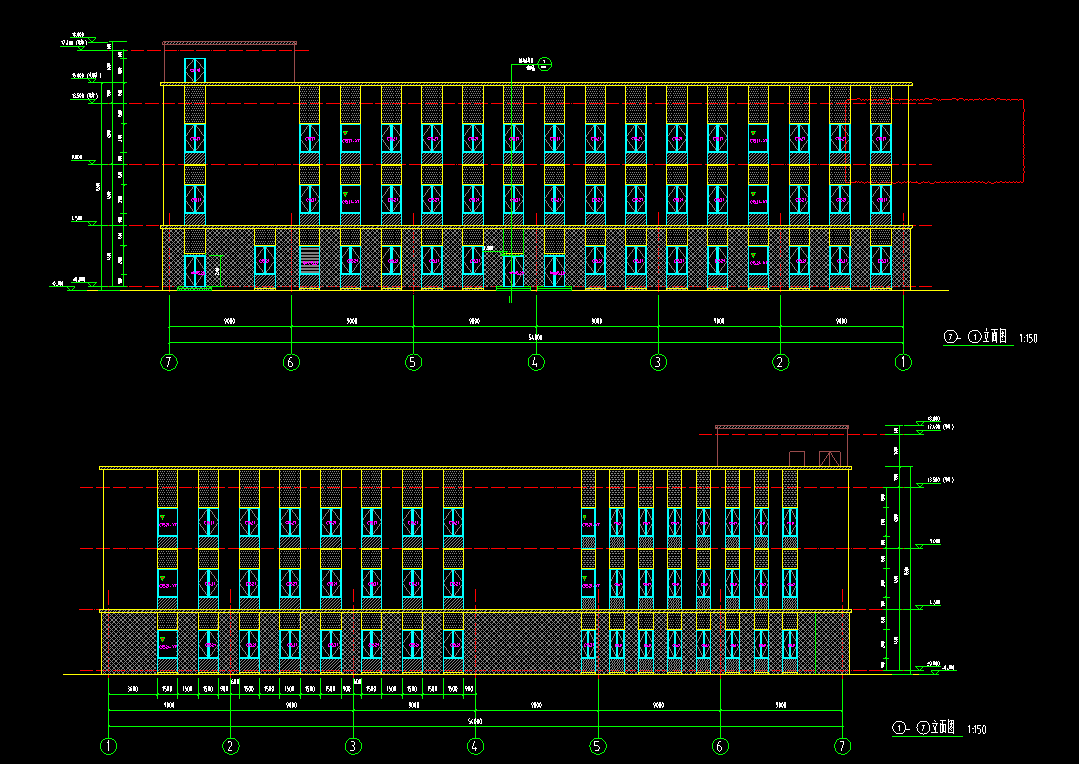 4层7040平方-某园区物质库含动力中心