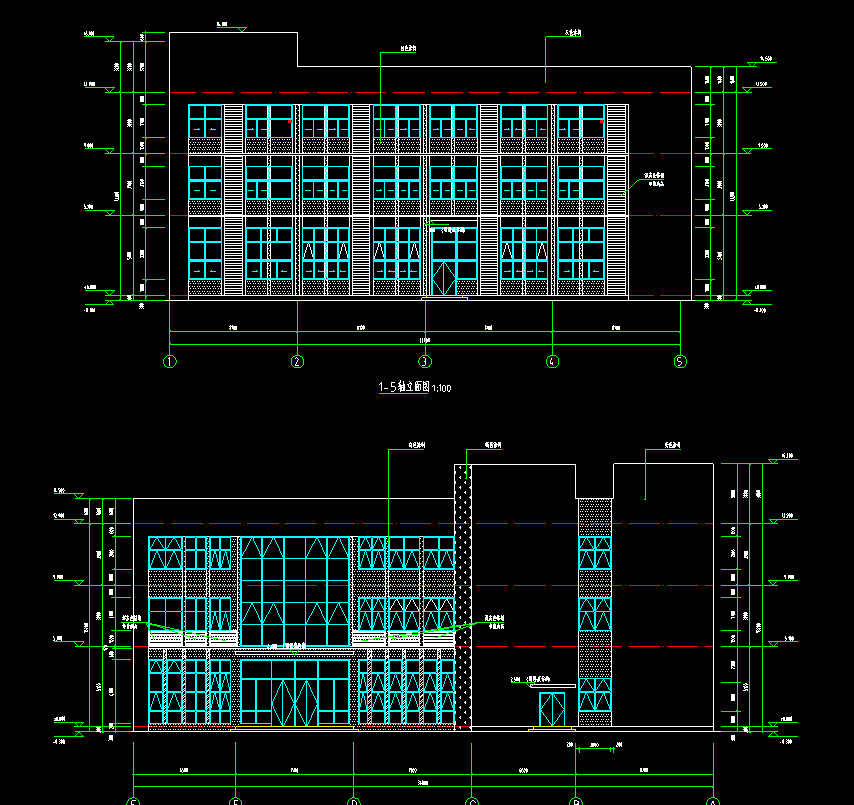 3层2856平方-某公司鸡养殖综合楼