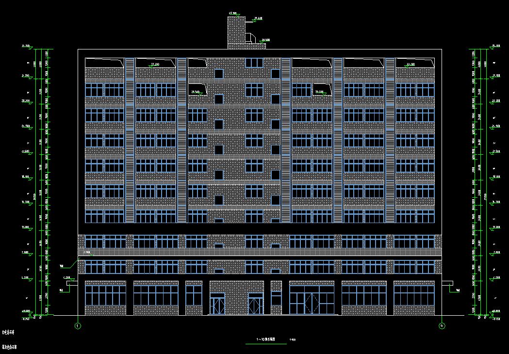 9层7027平方-某智能电器3#宿舍楼