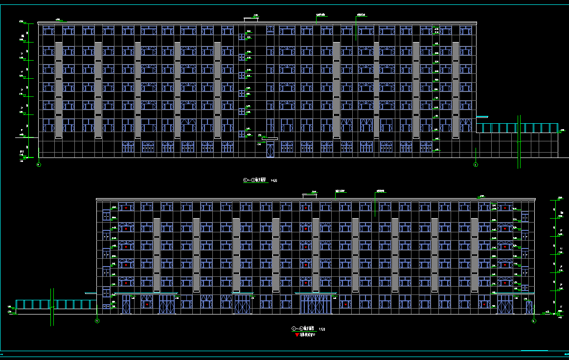6层9898平方-某公司综合楼