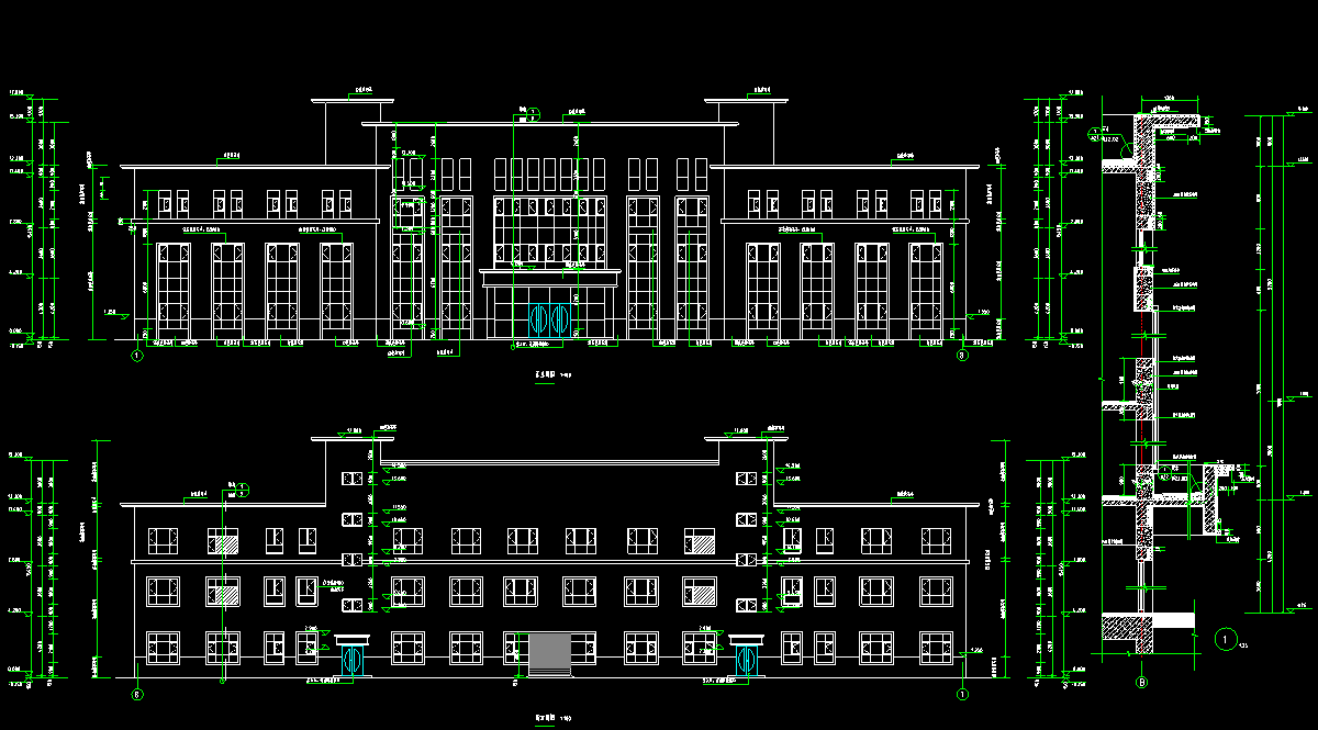 3层3427平方-某公司研发楼