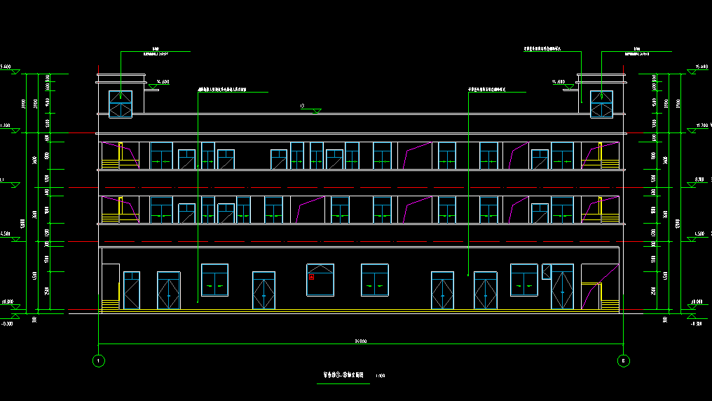 3层1226平方-某木业公司宿舍楼