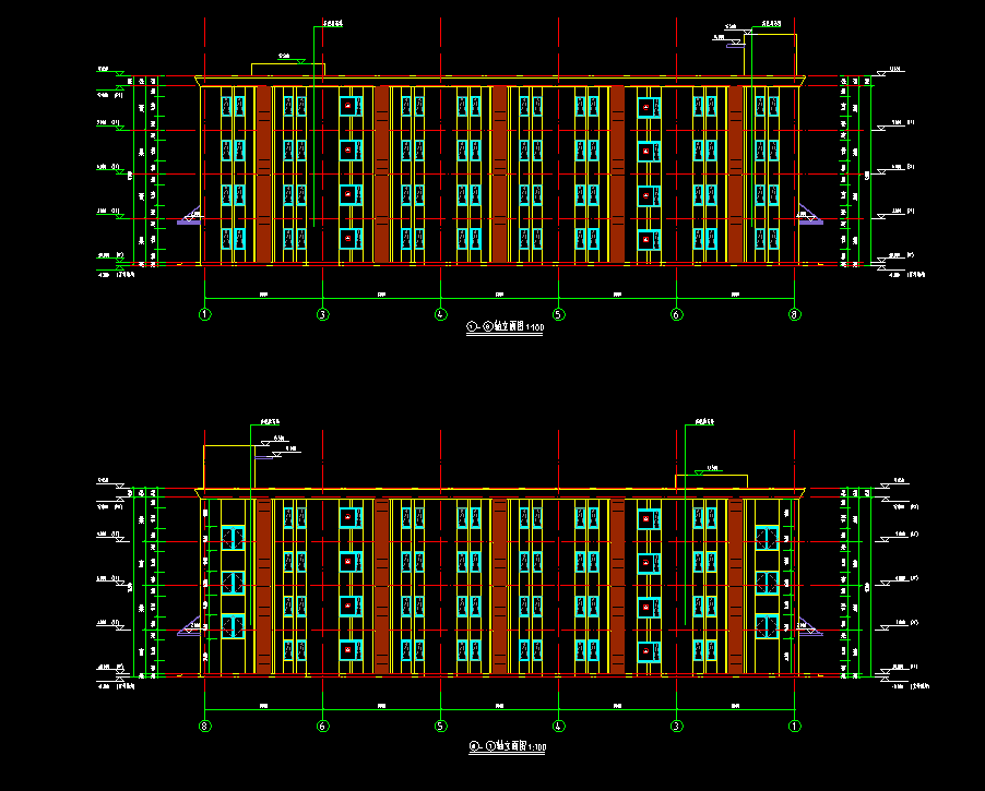 4层2531平方-某纺织有限公司宿舍楼