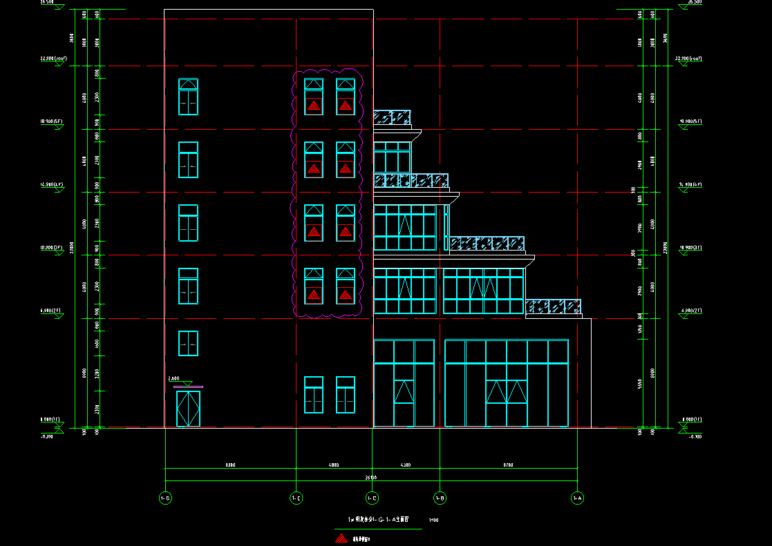 5层3193平方-某新材料有限公司1#研发办公楼