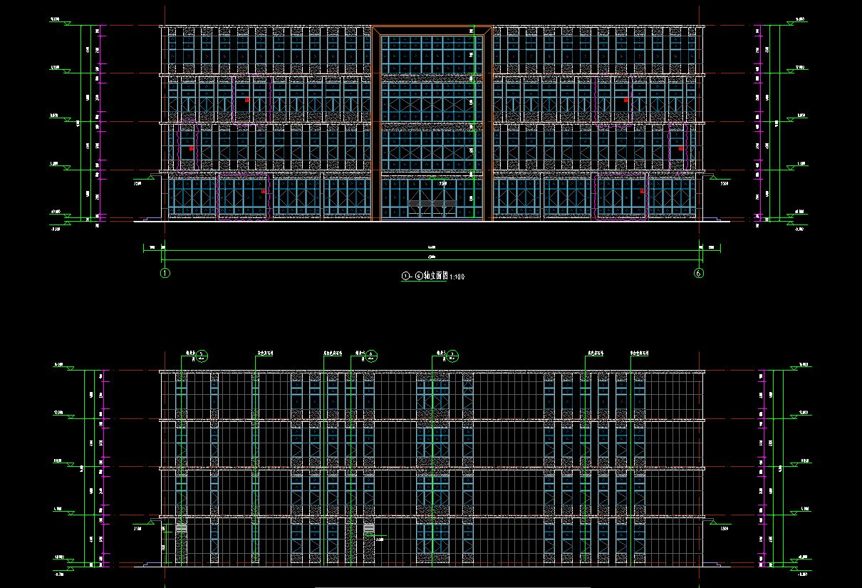 4层3658平方-新能源科技有限公司办公楼