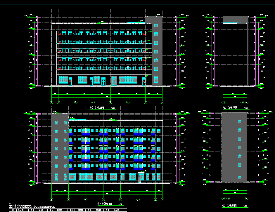 4层1714平方-公司2#综合宿舍楼