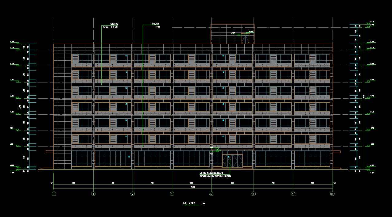 8层7518平方-智能家居科技有限公司宿舍楼